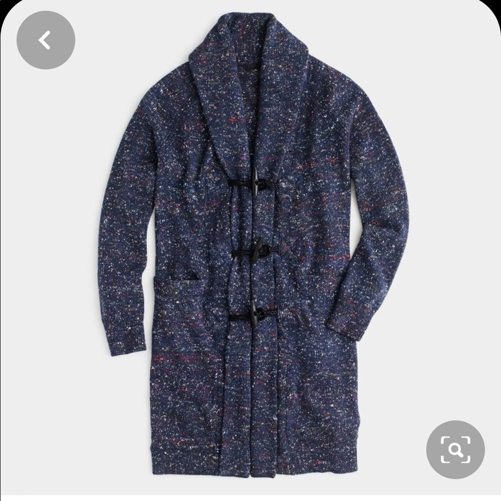 J.crew toggle cardigan / cardicoat / coatigan